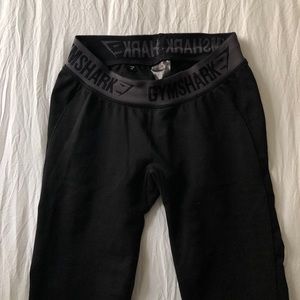 Gymshark Flex Leggings in Black Marl/Charcoal - S